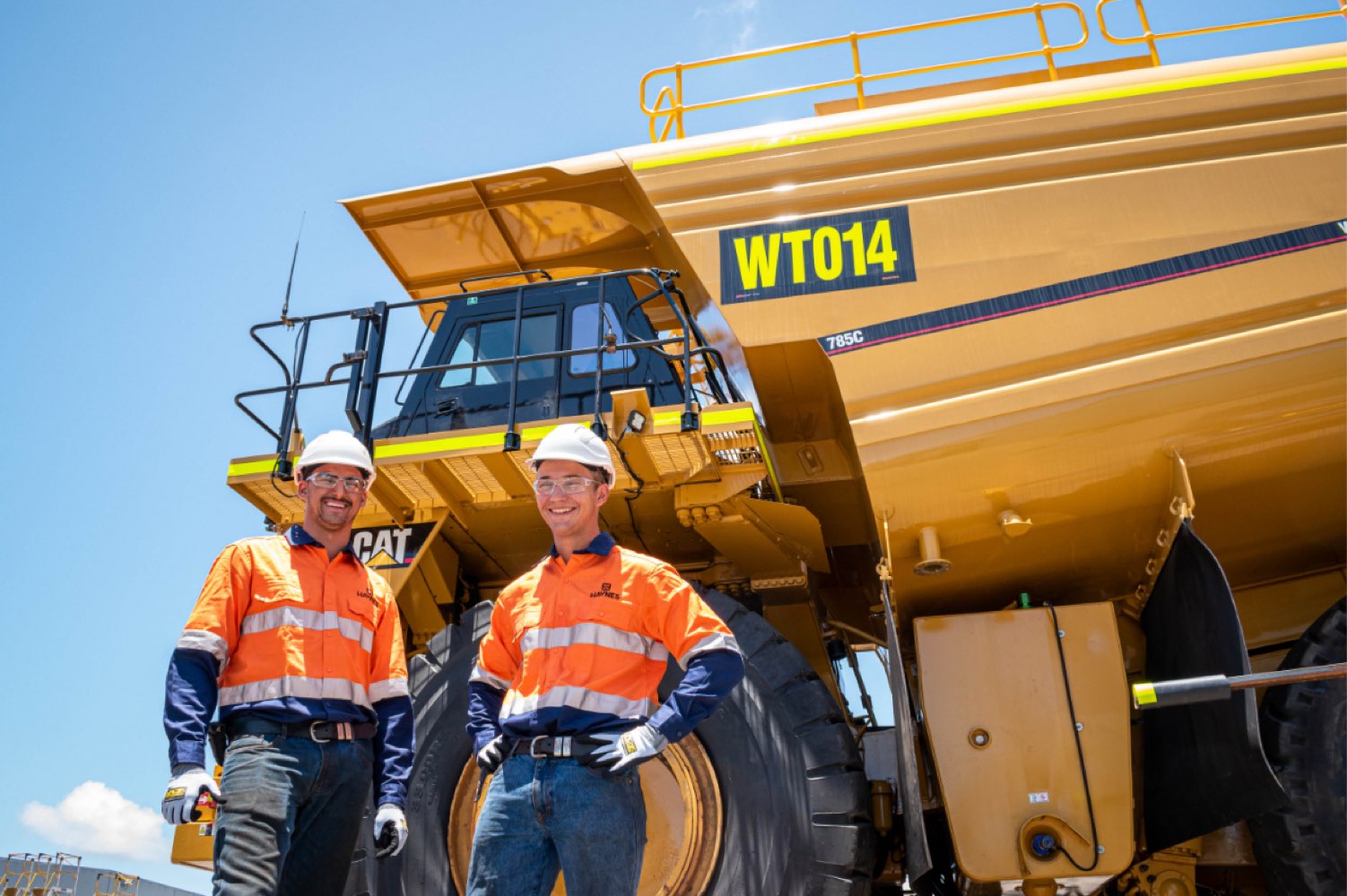 Mining Industry certified workers with Haynes People