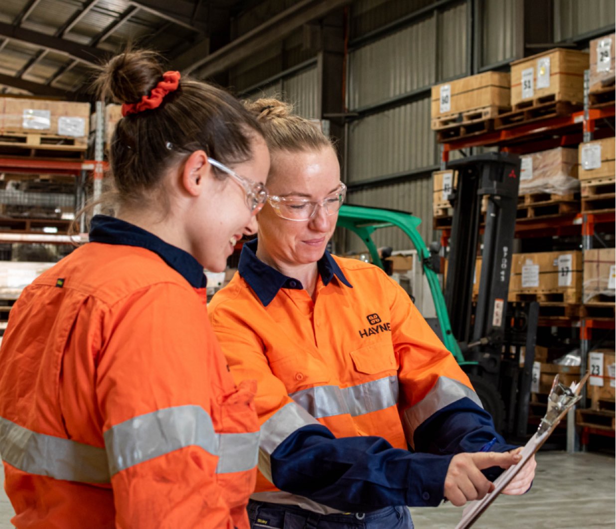 Warehouse workers