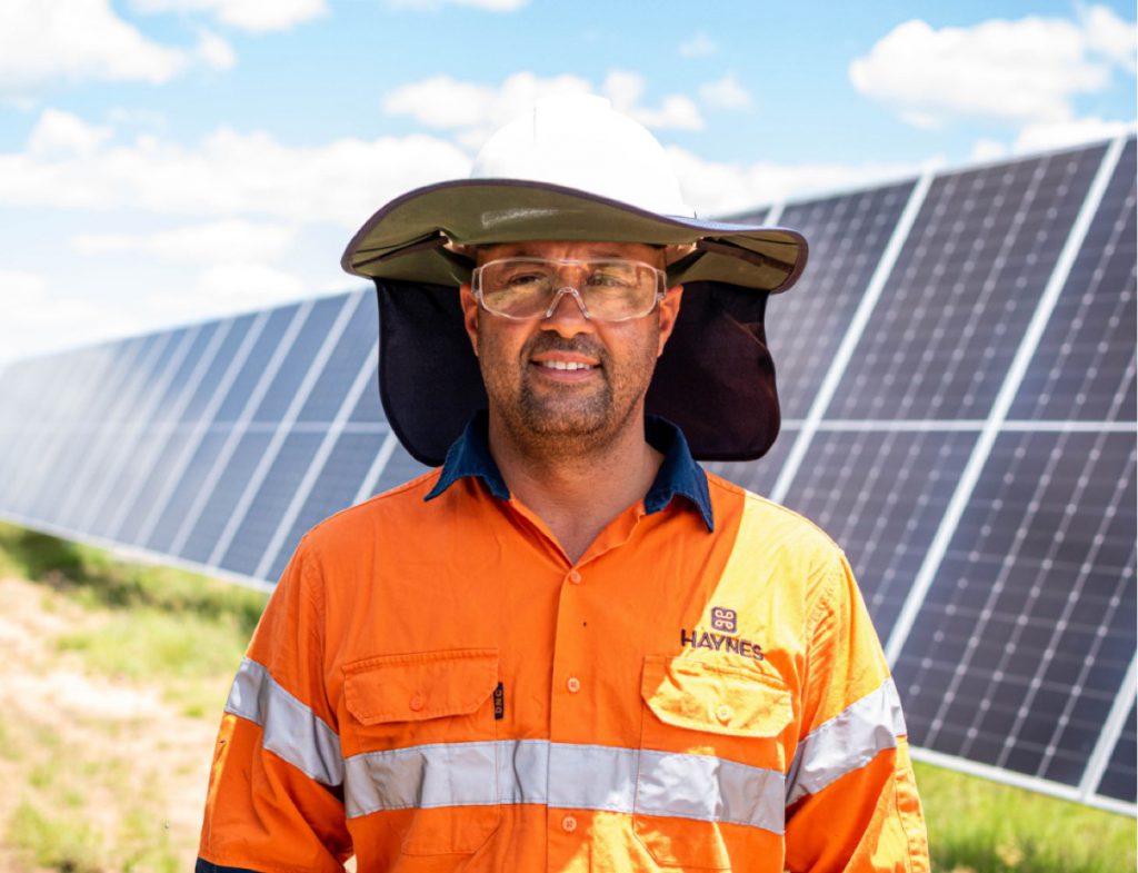 Solar Workers with Haynes People