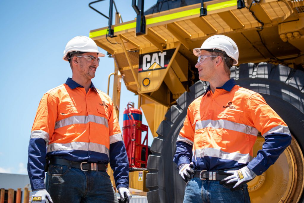 Haynes_Mining_Miners in front of truck2